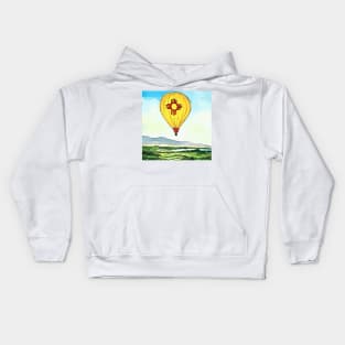 Balloon Fiesta, New Mexico Kids Hoodie